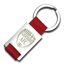 Metallband Keychain mit kundenspezifischem Logo (XS-KC0059)